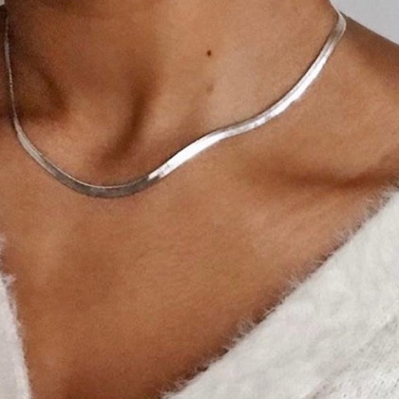 Jewelry - New S925 Sterling silver snake chain necklace